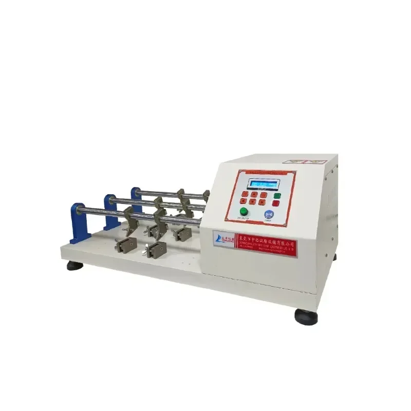 ماكينة اختبار ثني الأحذية الجلدية ذات 6 محطات، جهاز اختبار ثني البالي المطاطي #4