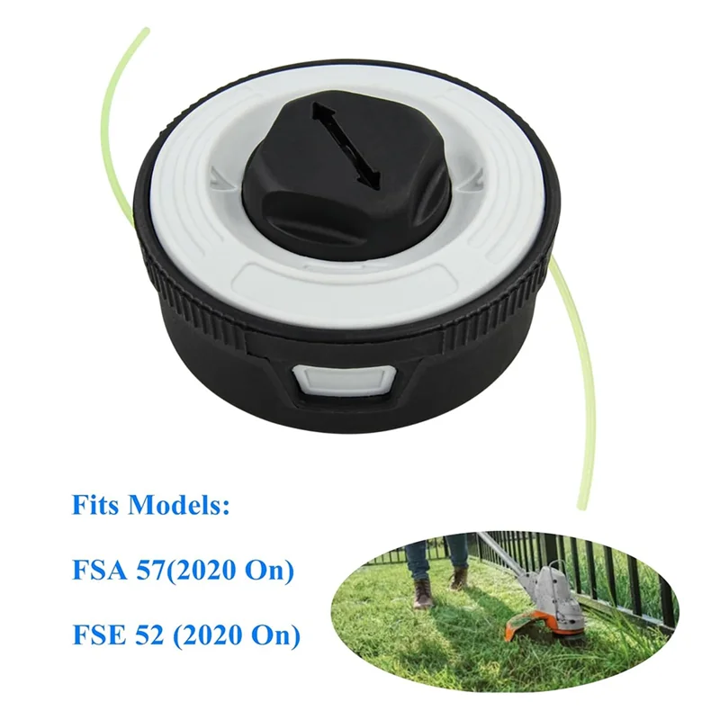 Cabeça de aparador C3-2 para Stihl FSA57, cabeça de comedor de ervas daninhas FSE52, substitui Autocut C3-2, 4009 710 2106-AT64