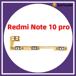 For Xiaomi redmi note 10 pro Power ON OFF Volume Camera Key Button Switch Flex Cable Replacement