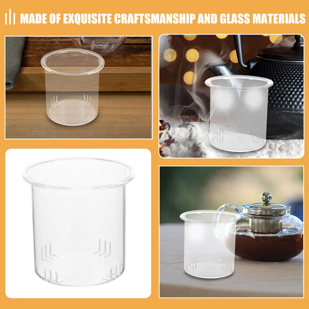 

Exquisite Glass Tea Infuser for Teapot Loose Leaf Strainer Fine Mesh Filter Strong Sturdy Home Tea Brewing Accessory