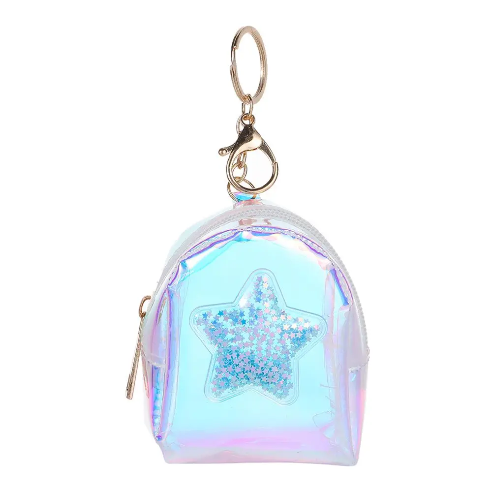 holographic mini backpack keyring Keychain extra durability Mini Backpack Keychain | The