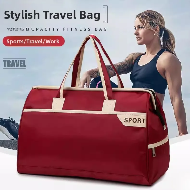 

Легкая вместительная дорожная сумка для коротких поездок, модная деловая сумка для путешествий, подходит для спортивных мероприятий