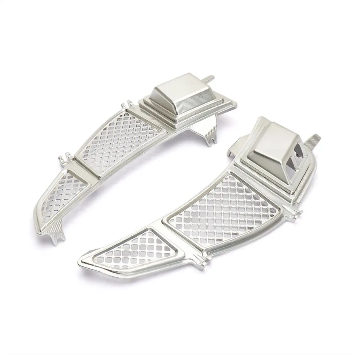 Compatible Motorcycle Radiator Guard Protection Grille Cover for GTS300 Gts300 GTV300 300 2023 2024 Silver