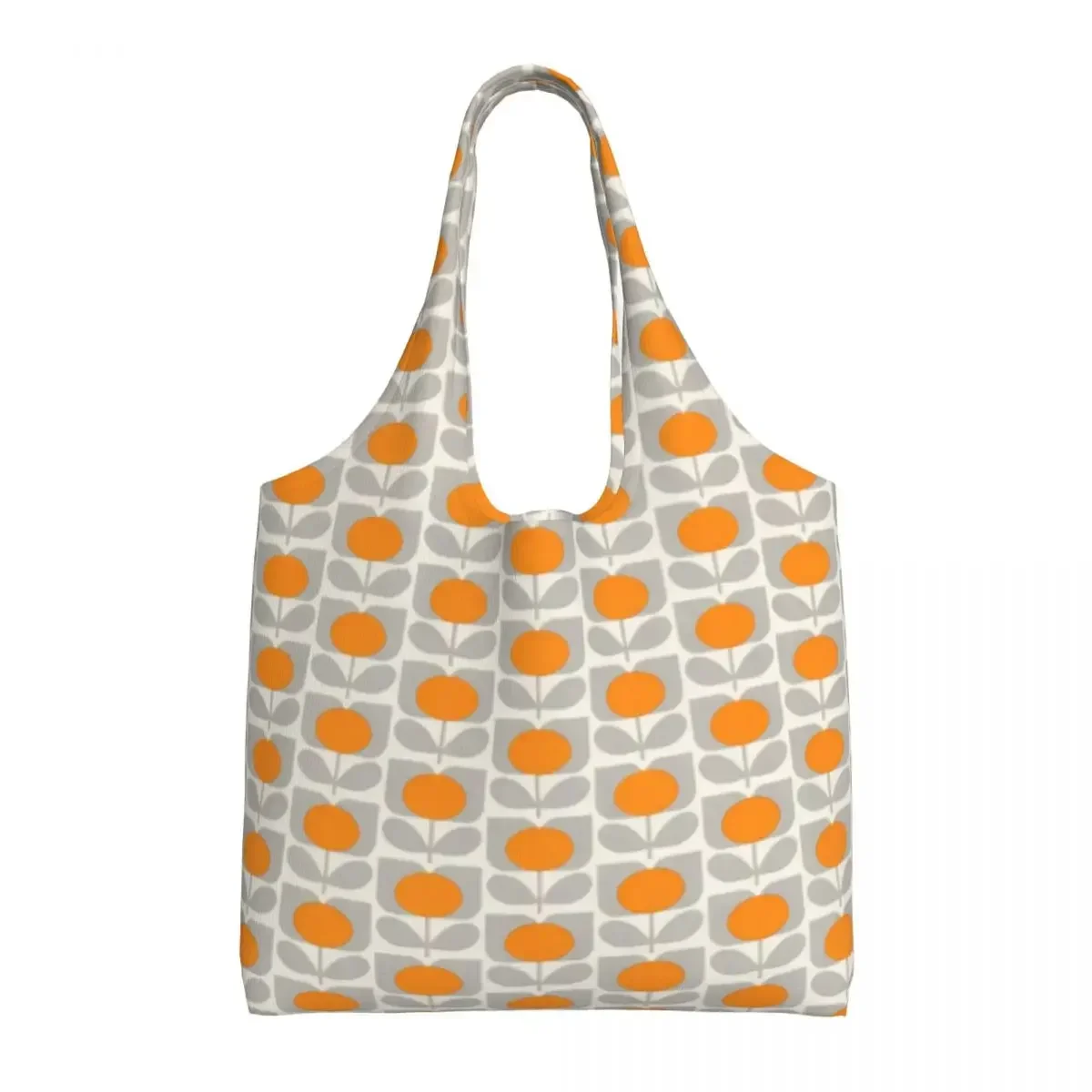 

Custom Kawaii Print Orla Kiely Flower Tote Shopping Bags Durable Canvas Shoulder Shopper Bags Handbags Gifts