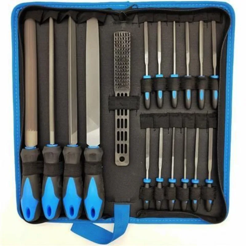 

17-piece set of high carbon steel, set of files, grinders, iron grinding tools