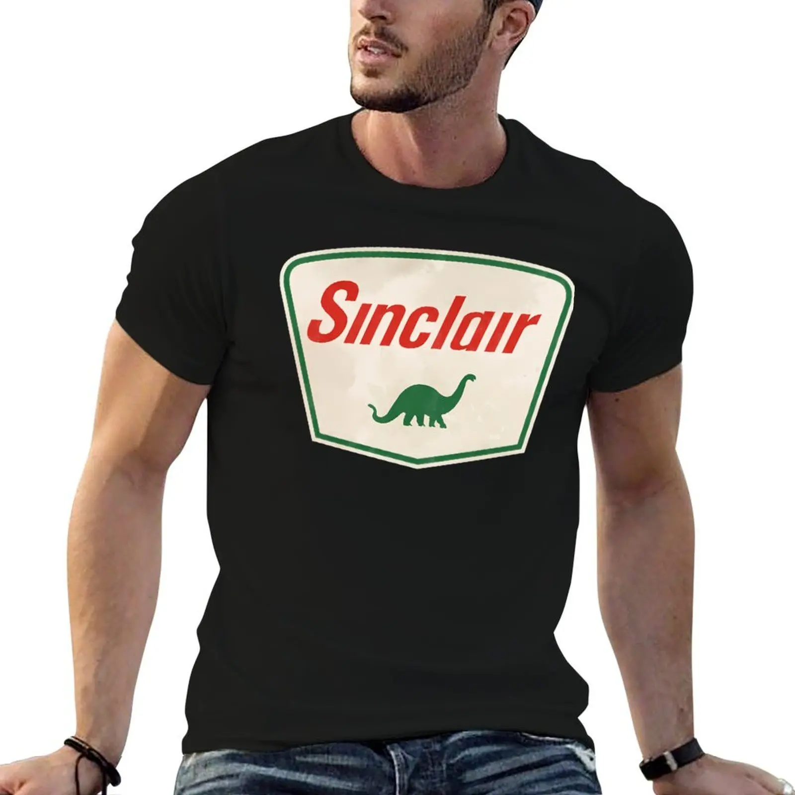 

Sinclair Oil Vintage Logo T-Shirt man t shirts cotton mens graphic t shirts man t shirt designer T-shirt