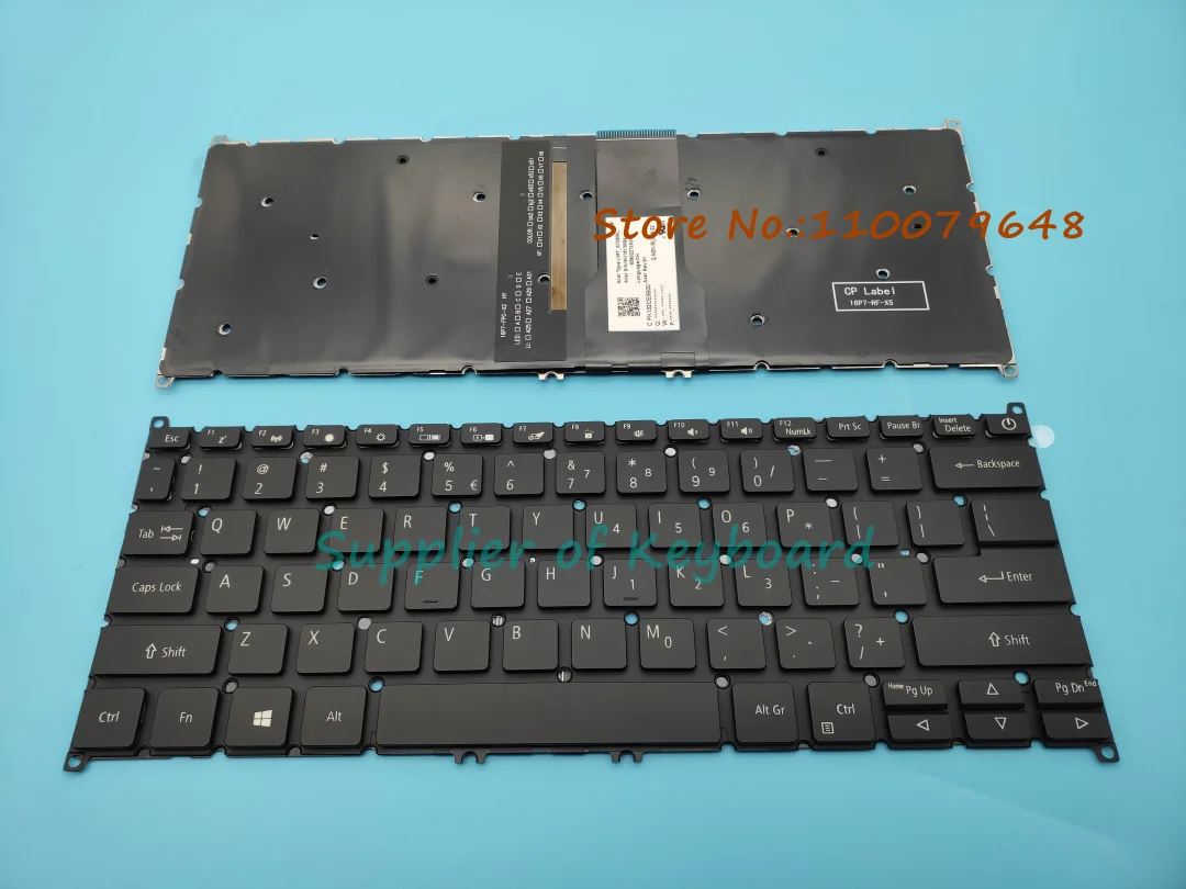 New For Acer Swift S40-10 S40-20 S40-51 N17W7 S40-53-757T N20C4 Laptop English Keyboard Backlit