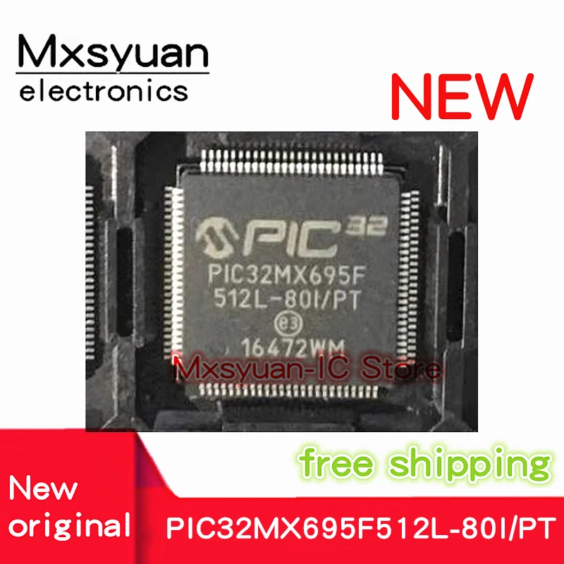 

2PCS~20PCS/LOT PIC32MX695F512L-80I/PT PIC32MX695F 512L-80I/PT QFP100 Mxsyuan 100% New original