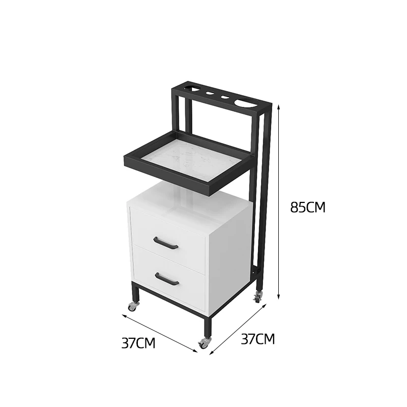 Spa Furniture Hairdressing Carts Pedicure Dental Trolley Delivery Cart Food Serving Professional Aesthetic Car Wheels