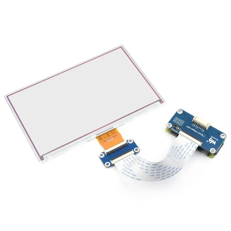 Placa de expansión de papel electrónico de 7,3 pulgadas, Kit de inicio de pantalla de visualización de tinta electrónica HAT para RPI Raspberry Pi Zero 2 A 3 Modelo B Plus 4 5
