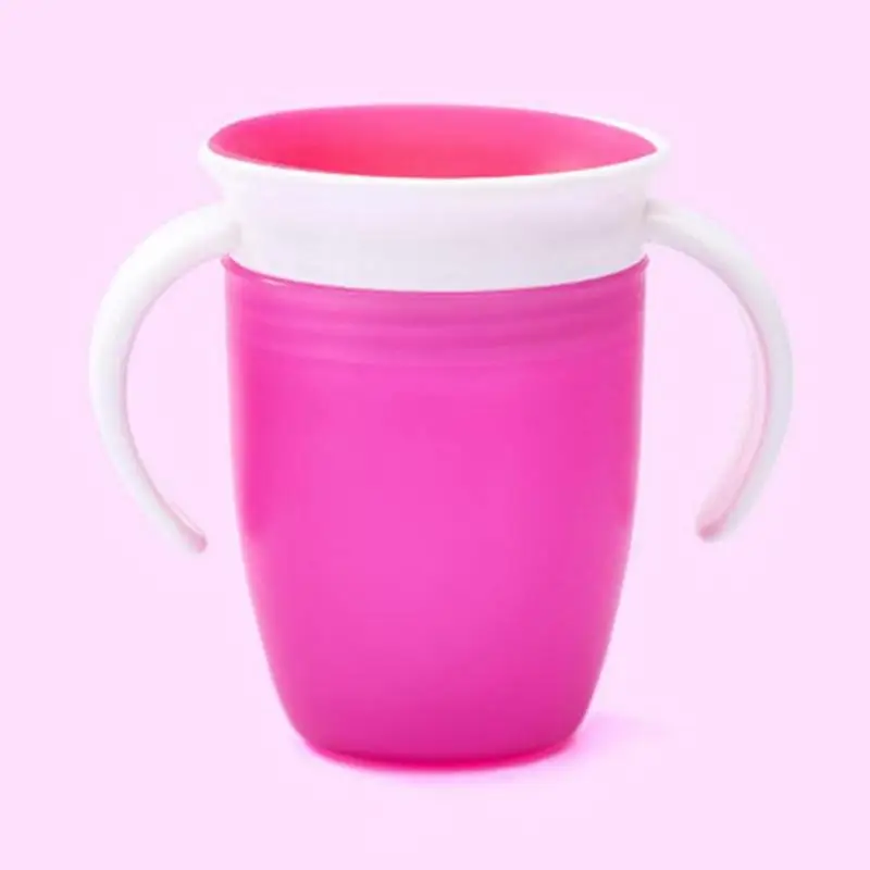 Baby Learning Drinking Cup Magic Sippy Leakproof Trainer Cup for Toddlers Spill Resistant Water Mug for Nursery and Travel
