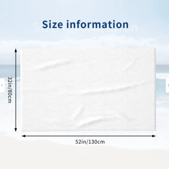 Oversized Microfiber Beach Towel Music Note Treble Clef Design with Red/White/Black Musical Notes Quick-Dry Sand-Free view 6
