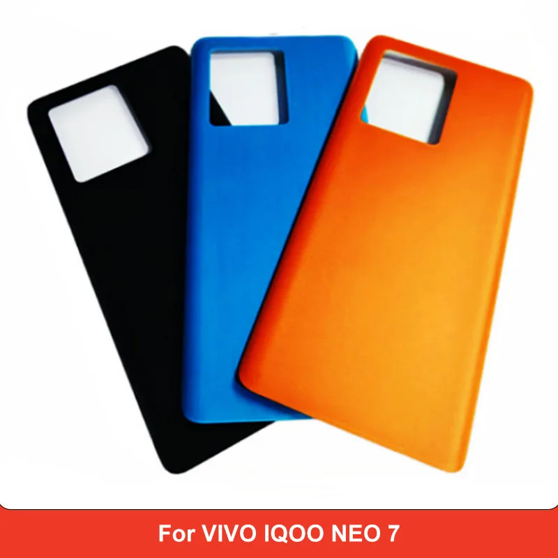 2 PCS Battery Back Cover for VIVO IQOO NEO 7 back cover Repair Replacement Part