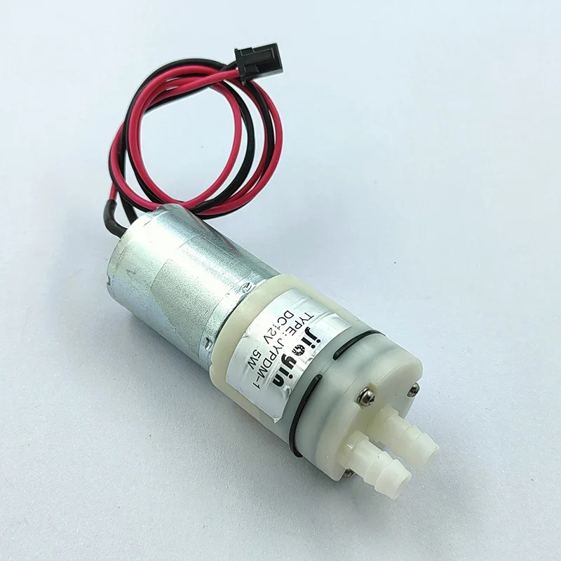 

JYPDM-1 5W 370 Micro DC 12V Self-priming Suction Diaphragm Water Pump for DIY Tea Table Garden Watering 27mm Motor