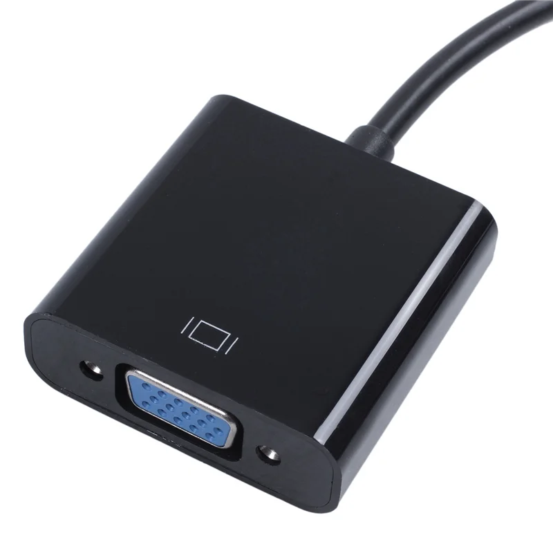 

4X 1080P DP Displayport Male To VGA Female Converter Adapter Cable Stock-A80Z