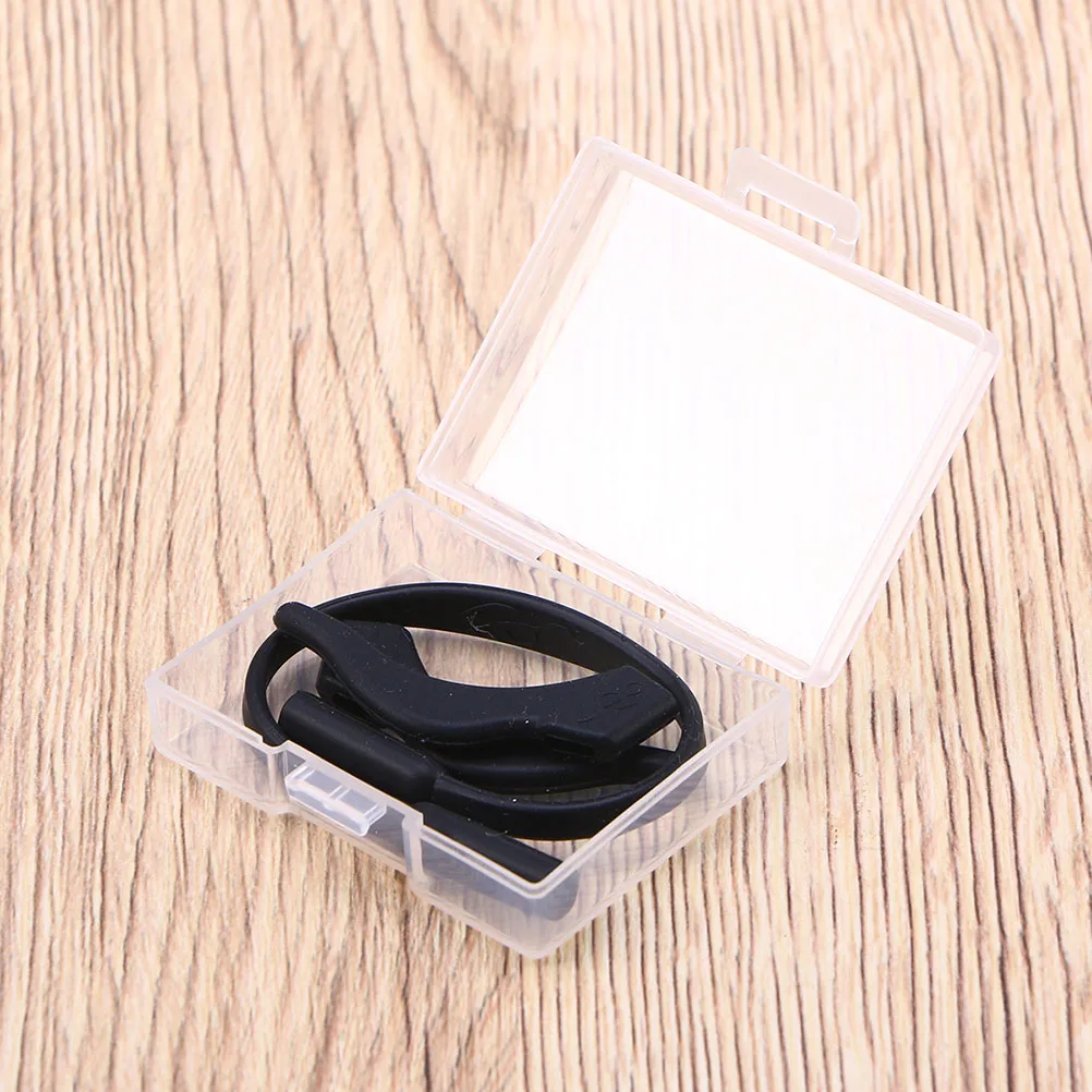 

3 set Silicone Eyeglass Strap Holder Anti-Slip Rope Black Stretchy Fit For Kids Adults Sweatproof Durable Sunglass Straps