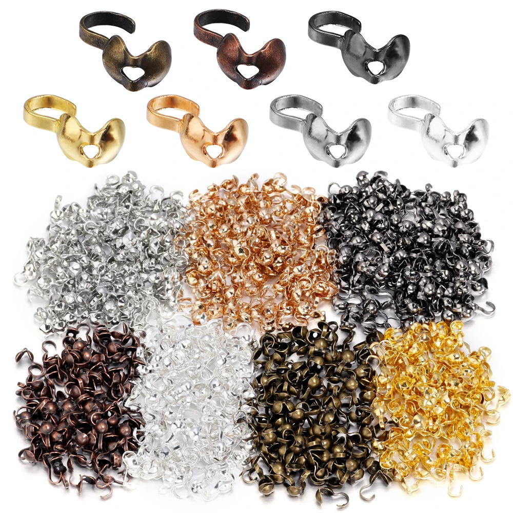 

200Pcs/Lot 4mm Seven Colors Iron Clasp For Charm Bracelet Necklace Connector Clip Diy Bag Buckle Jewelry Accessories