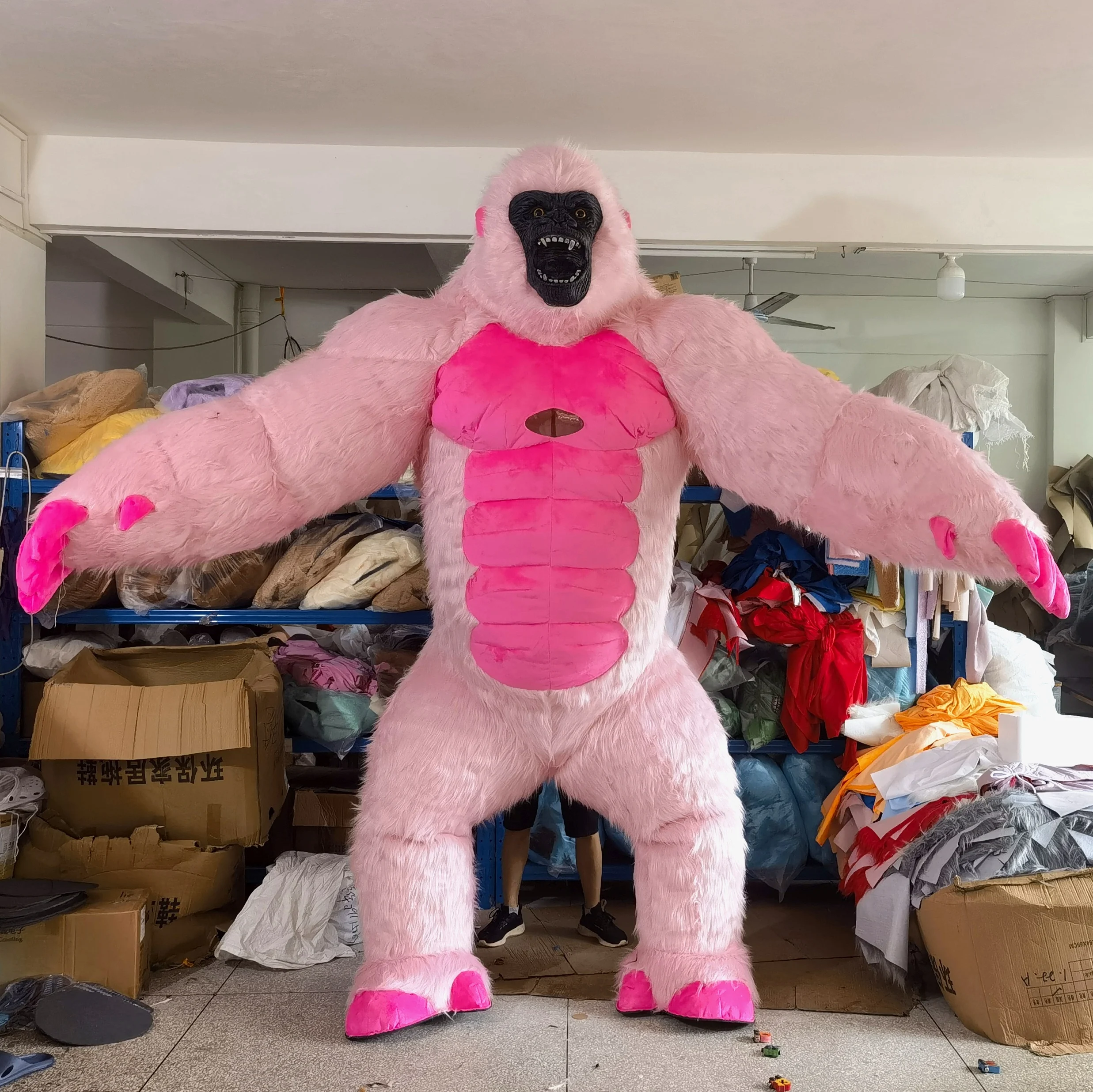 Real Life Inflatable Gorilla M - Inflatable Dinosaur Costume Adult recension och pris