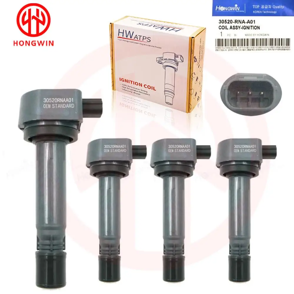 Ignition Coils Wire 30520-RNA-A01 30520RNAA01 Fits Honda Civic 2006-2011 1.8L UF582 C1580 UF582 30520 RNA A01 30520-RNA-A01