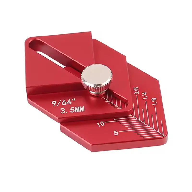 DTA4-Woodworking Measuring Ruler Multi-Tool Marking And Measuring Short Offsets For Carpentry Working Tool
