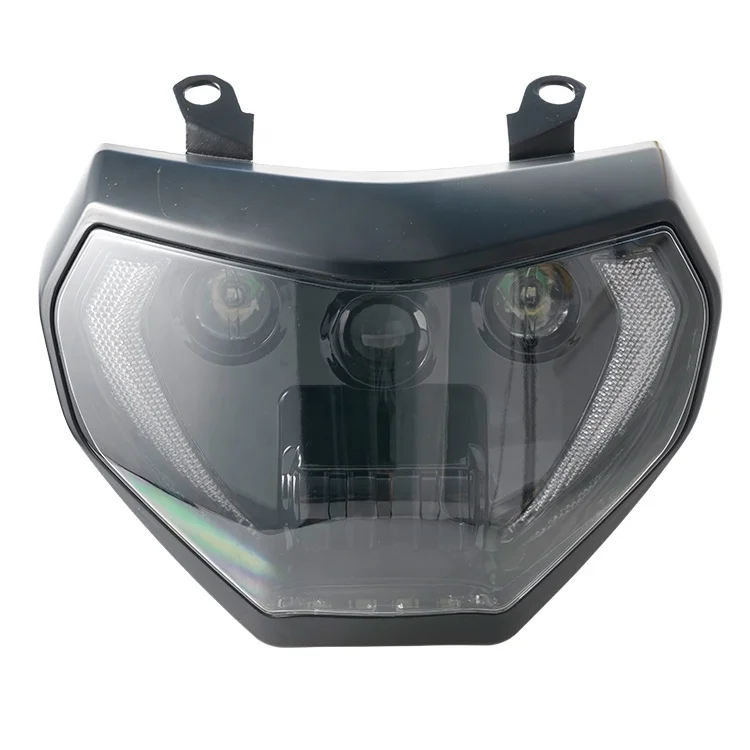 

Подходит для производителей Yamaha MT-09 FZ-09 MT-07 FZ-07 2014-2018 фары для мотоциклов, дневные фары дальнего/ближнего света