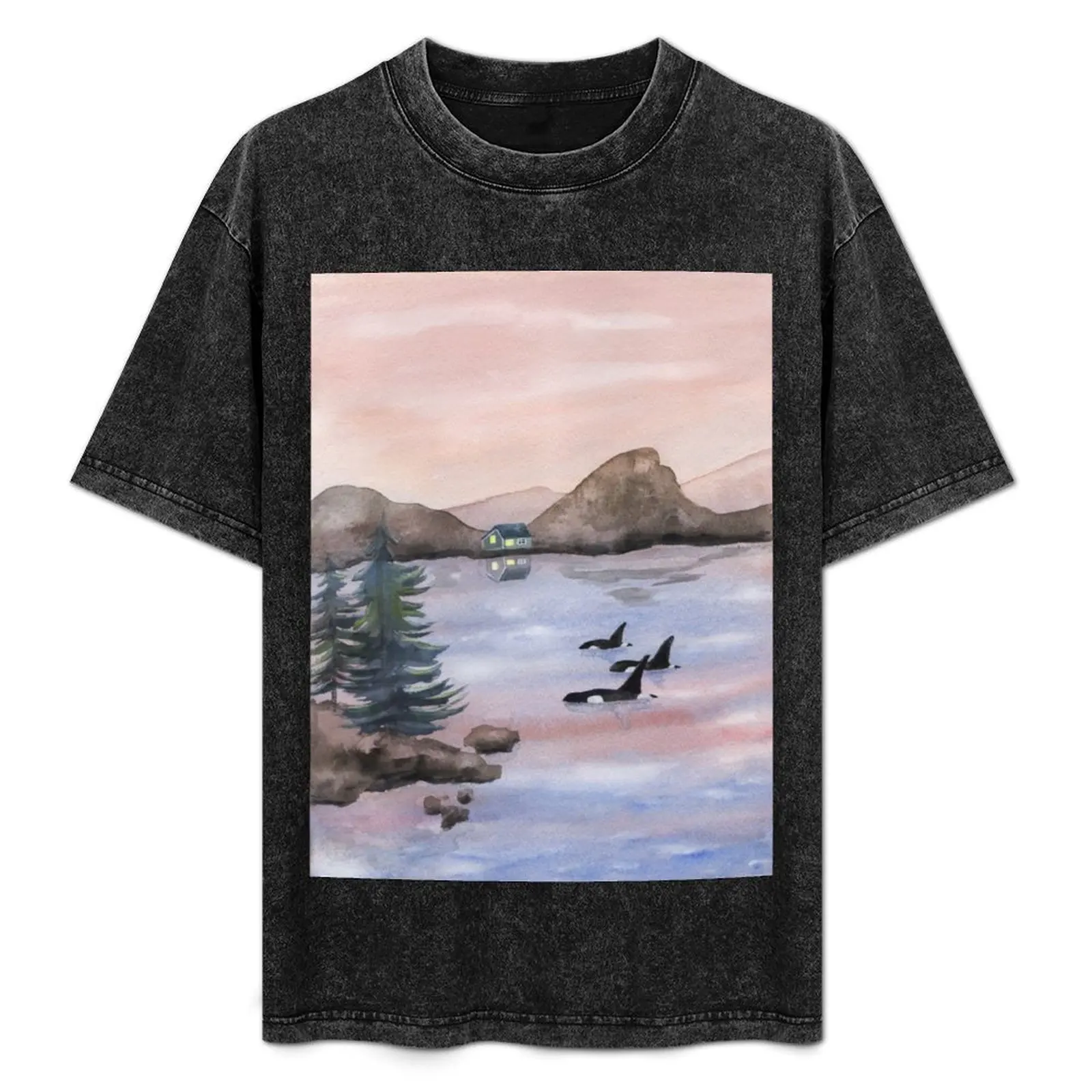 

Let's find a place to get lost T-Shirt Large Size Casual Tee Shirt