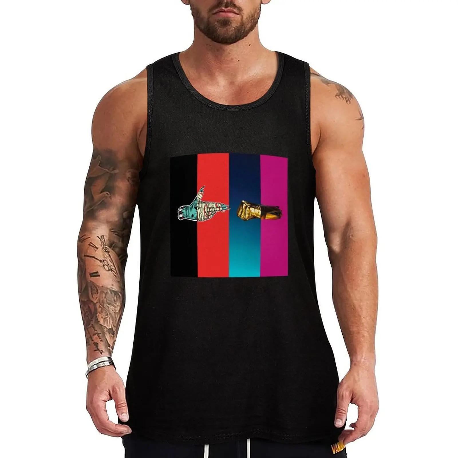 

Run The Jewels Tank Top plain t-shirt summer t-shirt Men's Men's t shirt