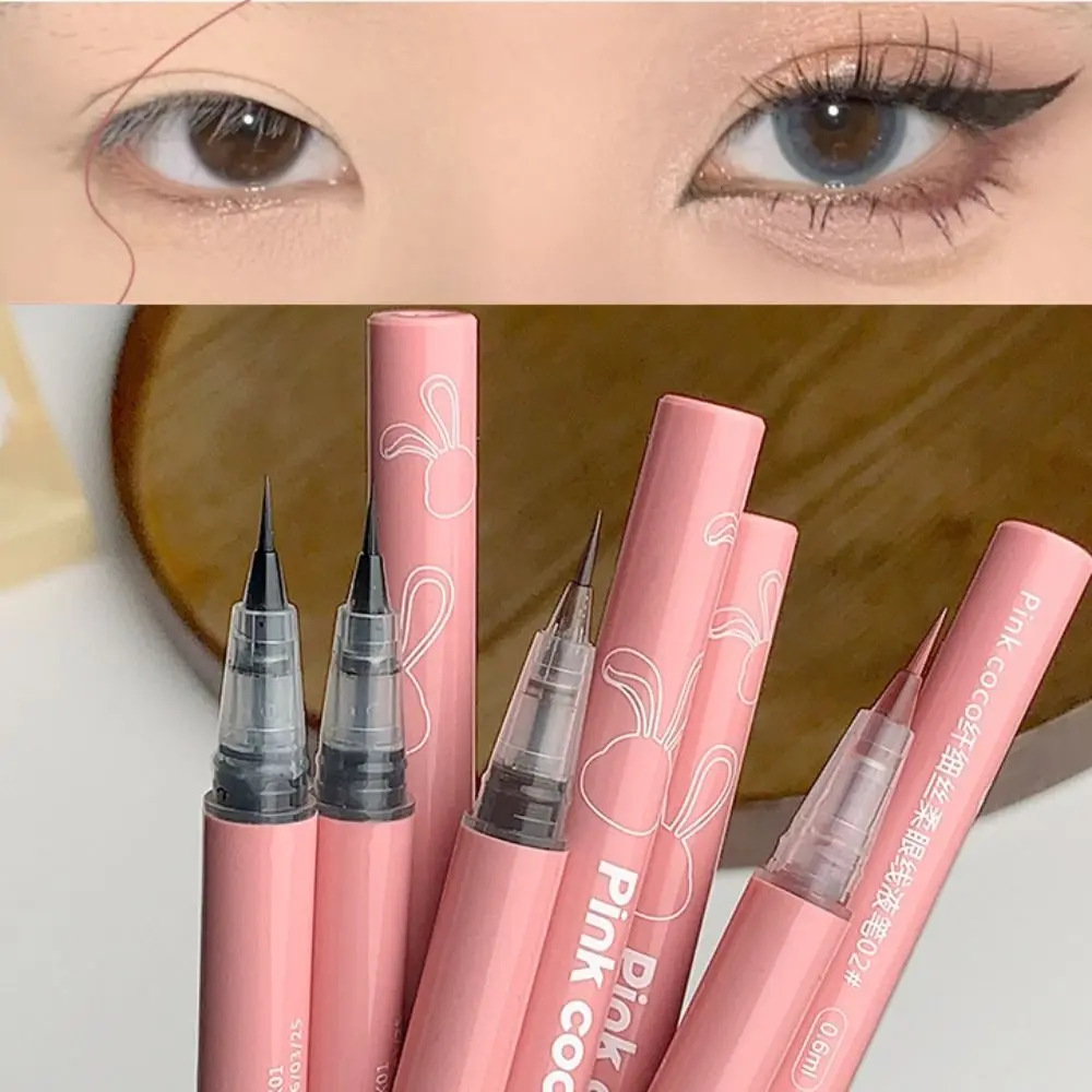 Quick Drying Ultra Fine Eyeliner Waterproof Soft Hair Liquid Eye Liner Pencil Long Lasting Eyes Makeup Colored Eyeliner Women