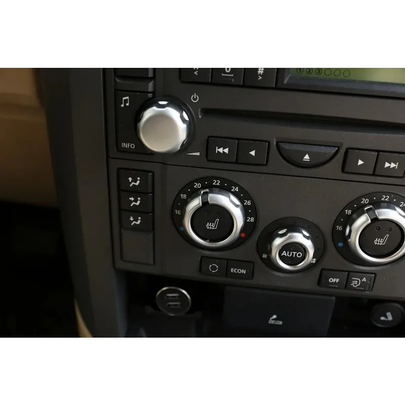For Land Rover Discovery 3 2004-2009 LR3 Range Rover Sport L320 2005-08 Volume and Air Conditoin Button Trim Car Accessories New