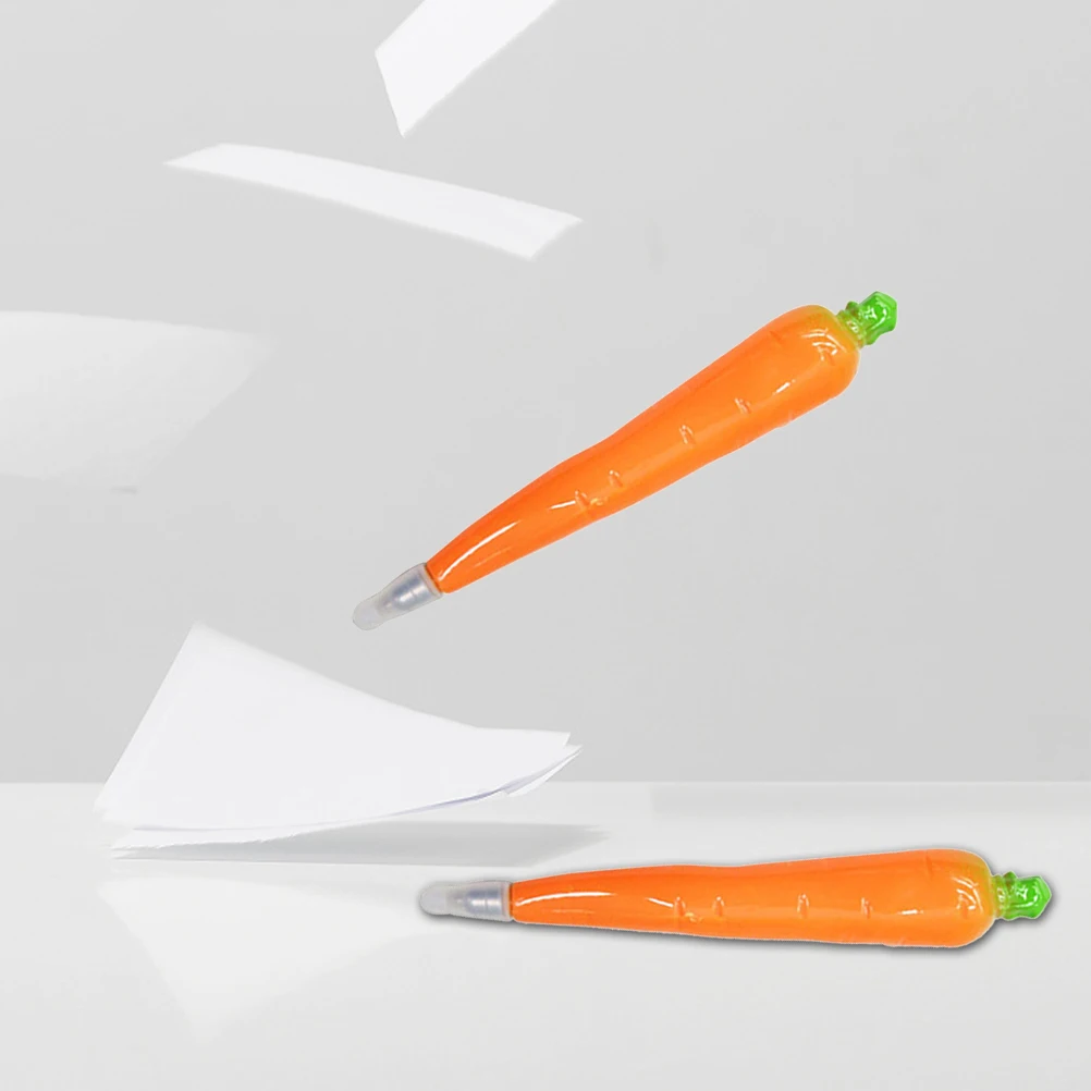 

Novelty Carrots Pen Vegetable Pen Creative Ballpoint Writing Pens Ball Pen Pen School Office Supplies