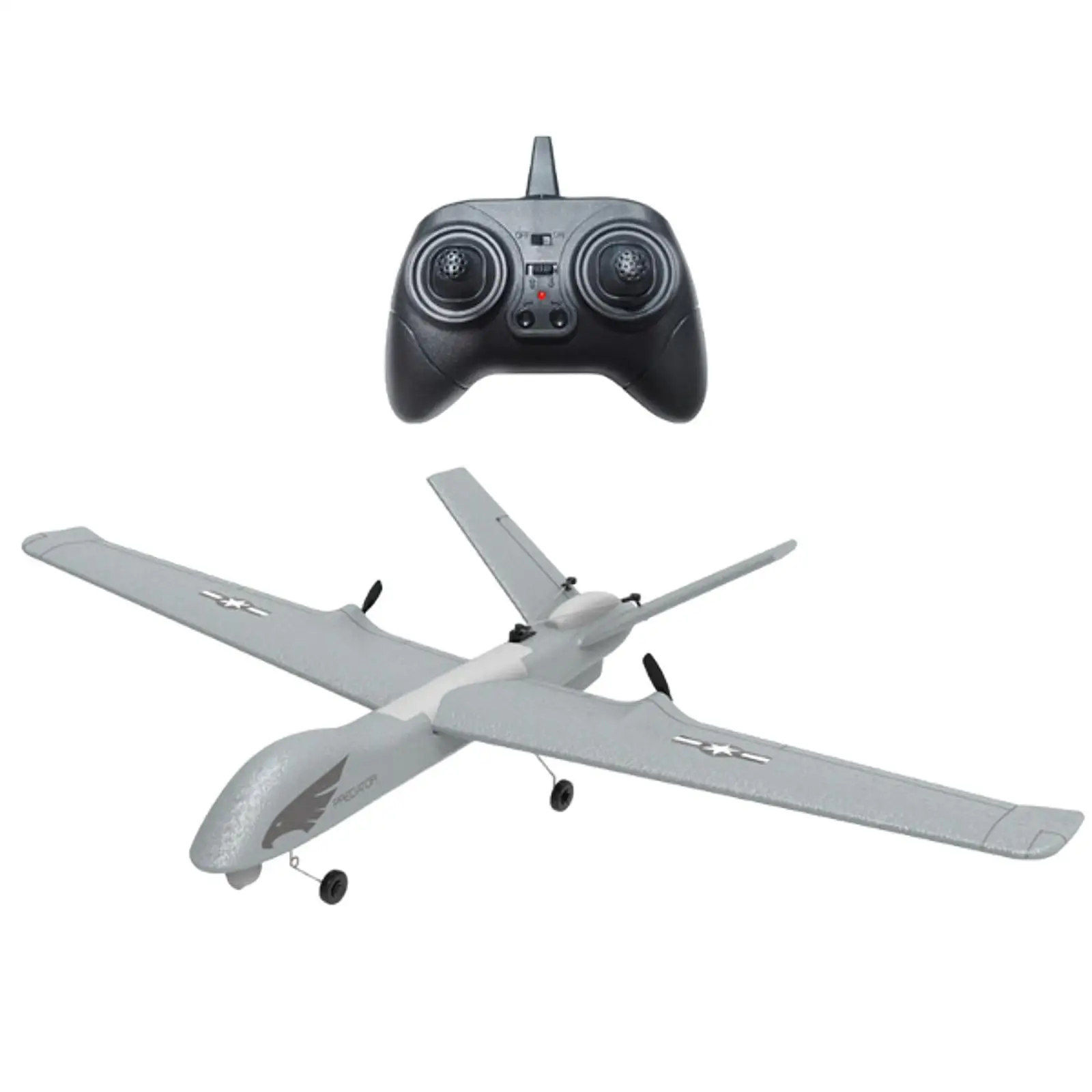 Remote Control Plane for Beginners EPP Foam Glider Fixed Wing 3CH RC Aircraft with Gyroscope Foldable Design Ready to Fly