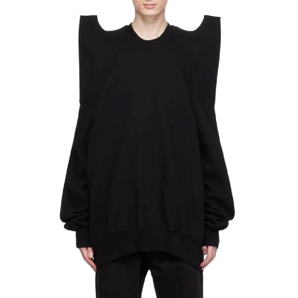 

2025 Winter Women's Cotton Loose Casual Tops Pullovers y2k Clothing New Fashion High Quality Versatile T-shirts bra