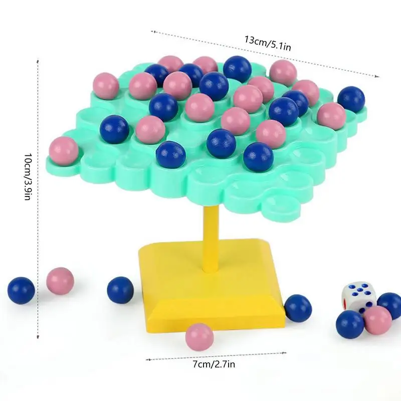 Equilíbrio Math Jogo Beads Equilíbrio Contagem Brinquedos Beads Equilíbrio Jogo Math Parent-Child Educacional Toy Kit Aprendizagem Educacional