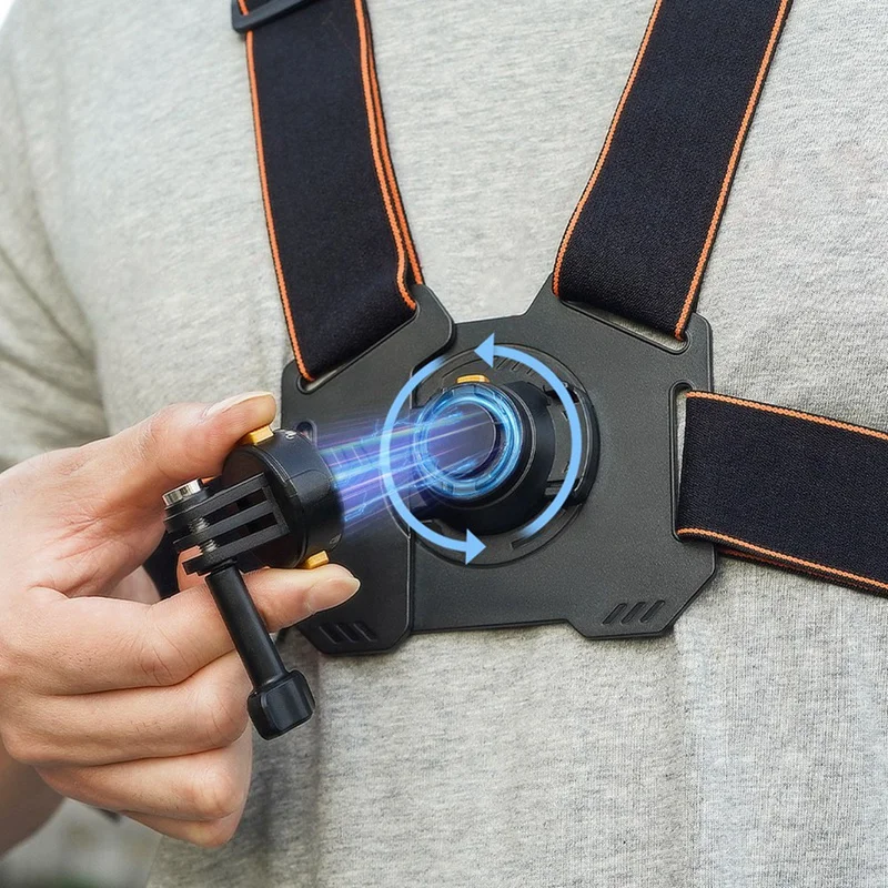 Нагрудное крепление для экшн-камеры Gopro Hero 12 11 9 8 7