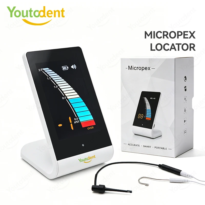 Mini Dental Root Canal Apex Locator with HD Color Screen High Precision Measurement for Dentist Root Canal Treatment Equipment