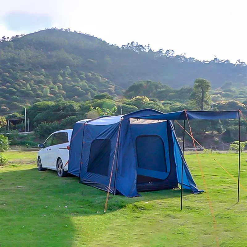 

SUV RV 4x4 Rear Link Tent Car Side Canopy Sunshade Car Side Anti-mosquito Sunscreen Car Side Tent