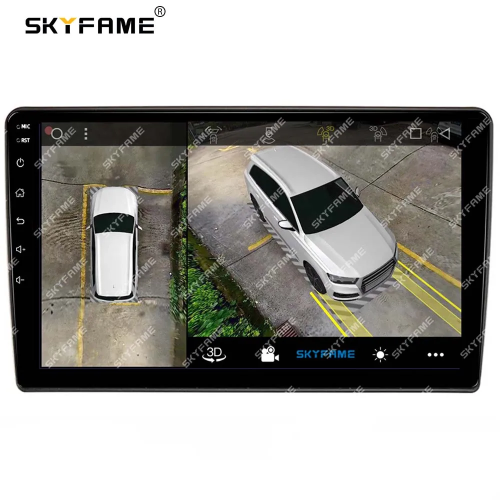 SKYFAME إطار السيارة فآسيا محول أندرويد راديو داش تركيب لوحة عدة لهوندا سيفيك EK9C EK9