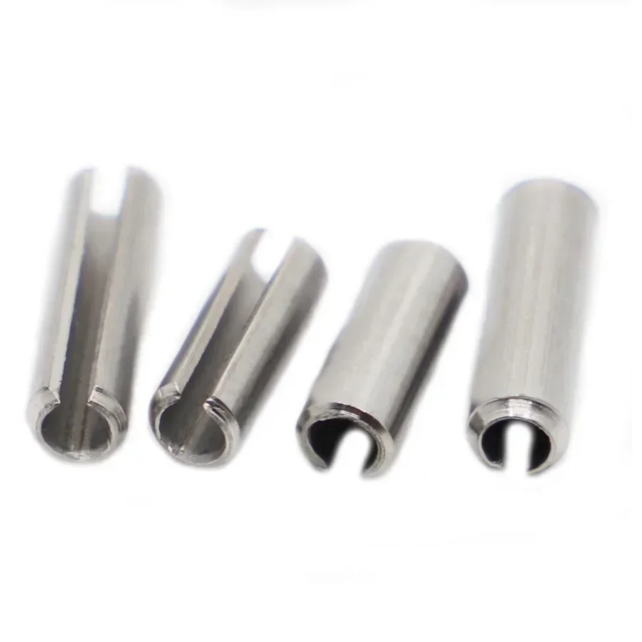 M1.5 M2 M2.5 M3 M4 M5 M6 M8 M10 304 Stainless Steel GB879 Elastic Cotter Cylindrical Positioning Tension Dowel Roll Spring Pin