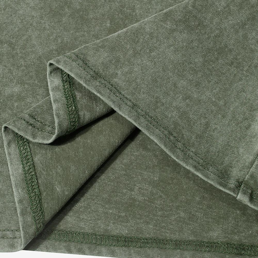 Mmortal Beauty Inside-Camiseta lavada con estampado de mariposa para mujer, Tops de algodón de gran tamaño, camisetas desgastadas con cuello redondo, ropa de verano