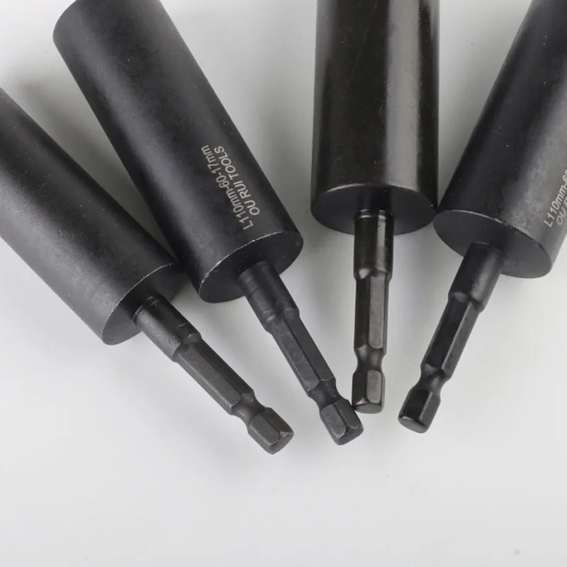 Imagem -02 - Profunda Hex Soquete Brocas Hex Shank 110 mm Comprimento Deep Power Nut Driver Tratamento Térmico Durável 1pc