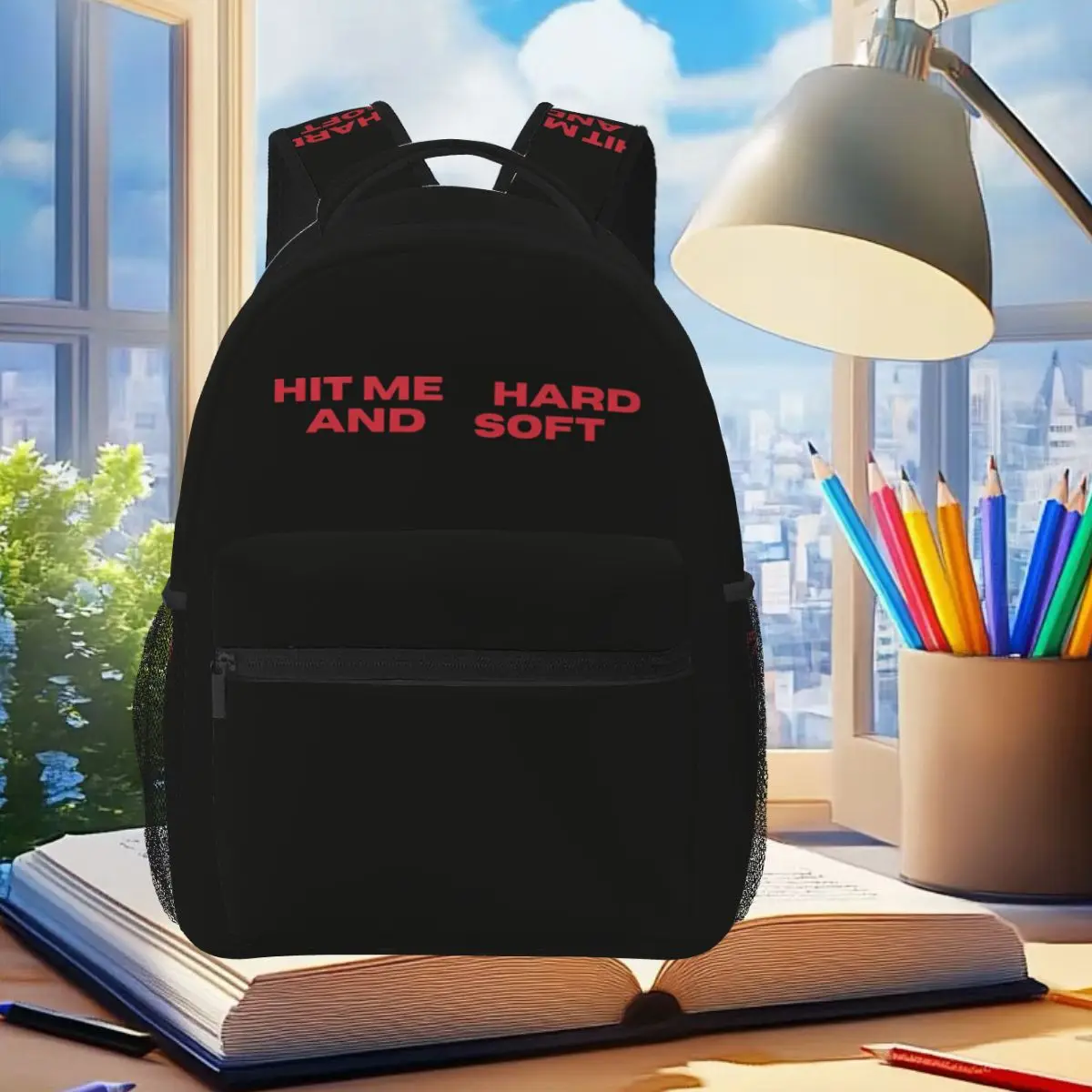 Hit Me Hard And Soft Tour Billie Eilish Backpack Student Boys Girls BookBag Children School Bag Shoulder Bags for Men Women