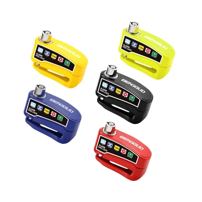 AliExpress NONE Alarm Disc Brake Lock Anti Theft Security Lock Bike Anti-theft Wheel Disc Brake Lock For Motorcycle Bicycle Scooter