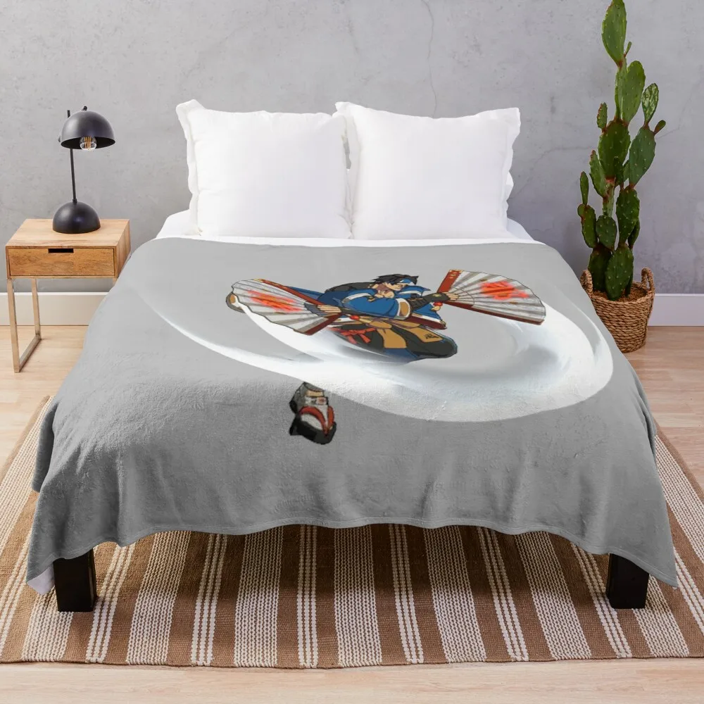 Anji Mito Throw Blanket manga Decoratives Blankets