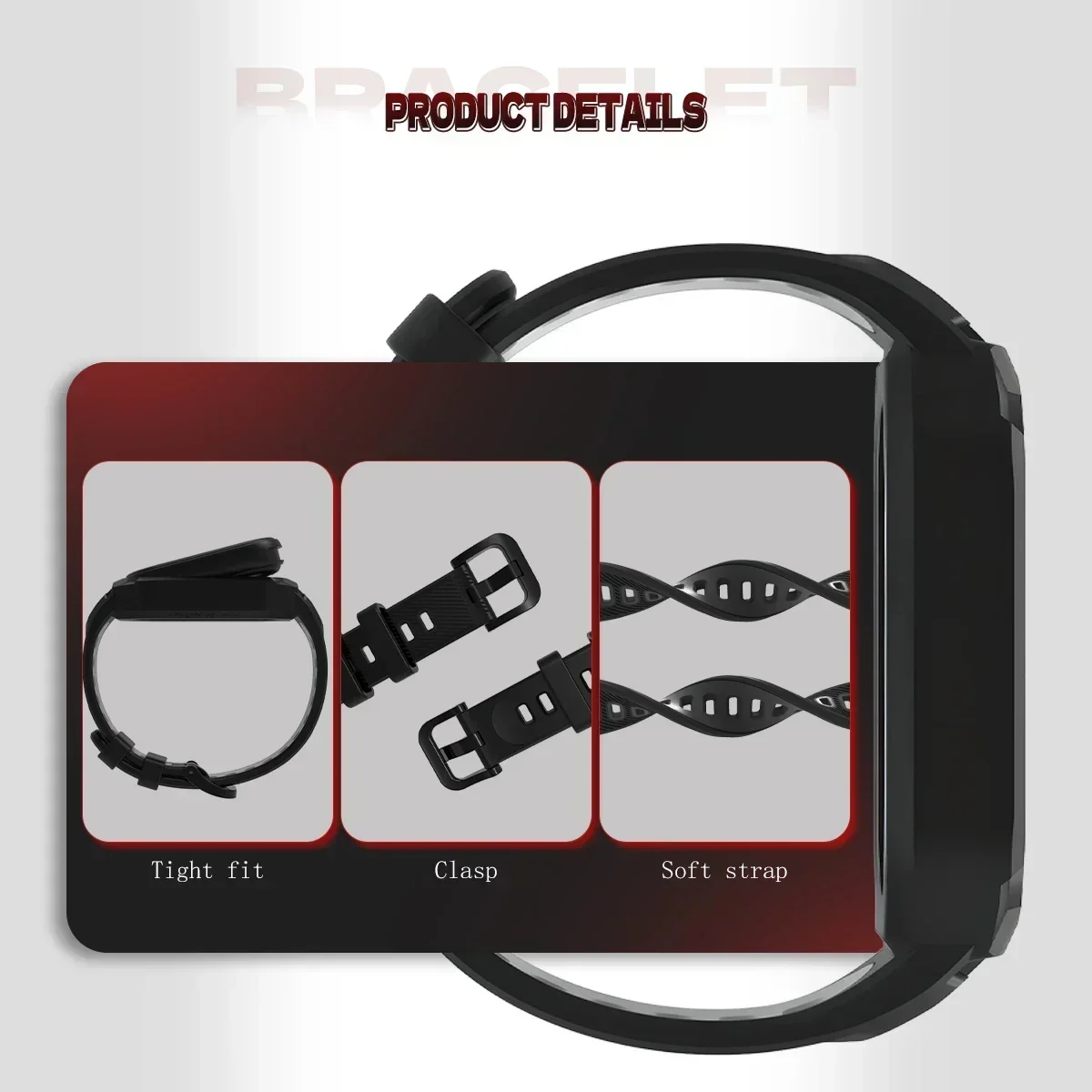 Banda de silicone para mi banda 9 cinta para xiaomi mi banda 9 pulseira de pulso correa relógio substituição macio tpu silicone miband 9 pulseira