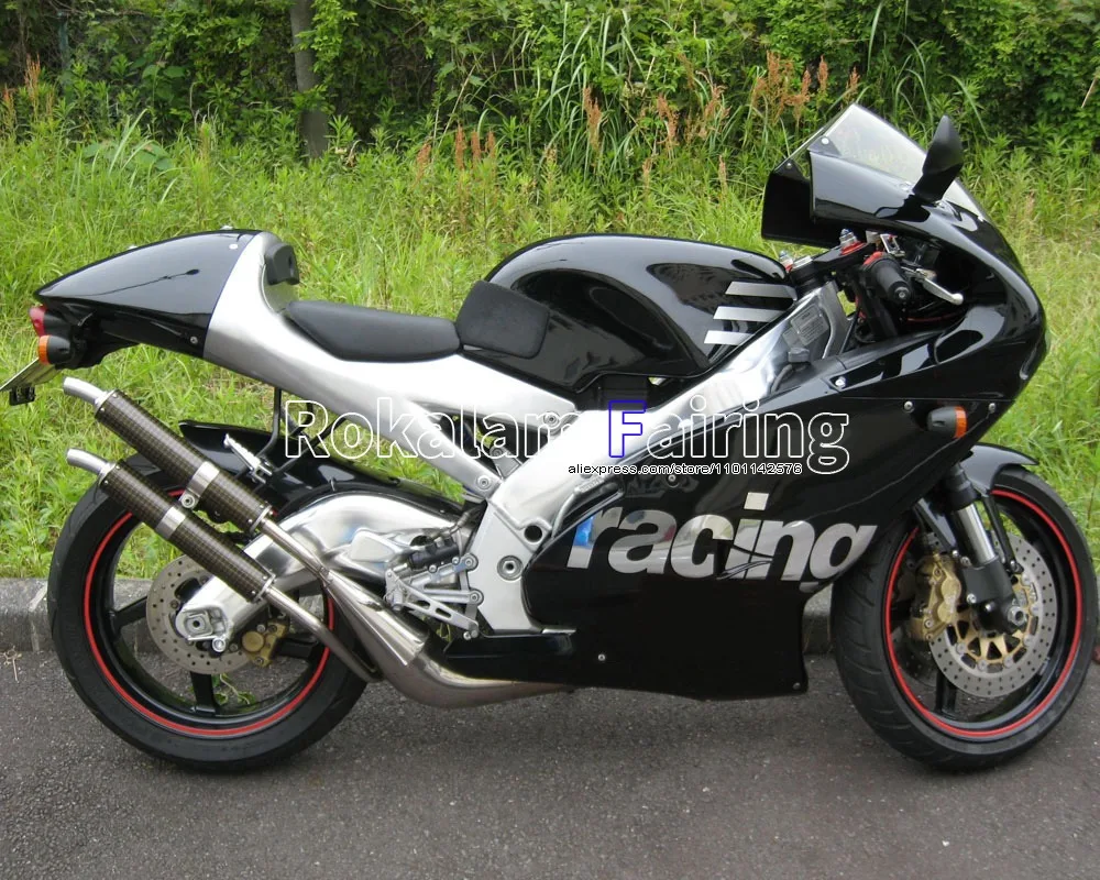 Fairing For Aprilia RS250 1998 2002 RS 250 98 99 00 01 02 Aftermarket Accessories ABS Bodywork Black Motorcycle Fairing Kit