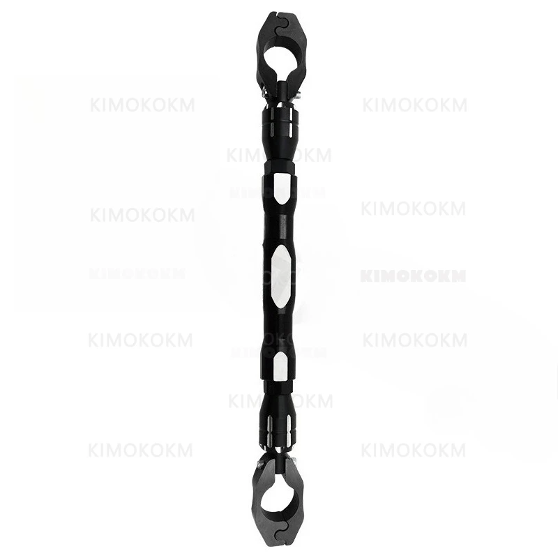 Aluminum Alloy Motorcycle Handlebar Reinforcing Balance CrossBar Strengthen Lever Bar Adjustable Universal