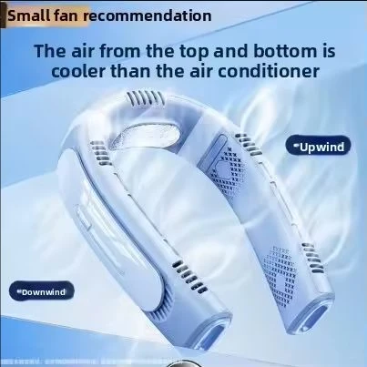 New Upgrade Neckband Semiconductor Cooling Fan