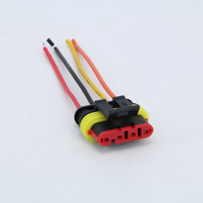 1 комплект, 1P, 2P, 3P, 4P, 5P, 6P, водонепроницаемый электрический автоматический разъем, штекер-мама с проводом, кабель для автомобиля, мотоцикла