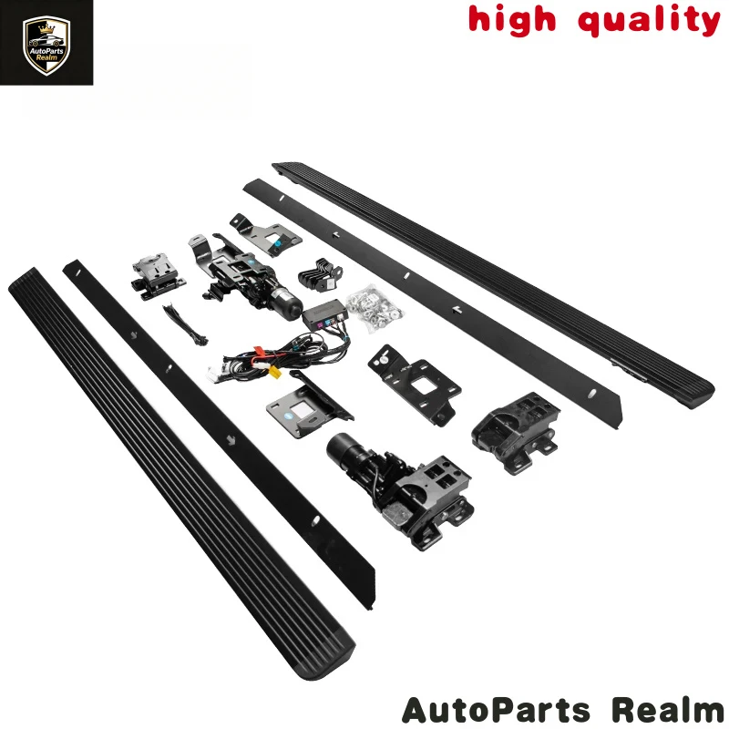 Sell CakesSell Like Hot CakesFull Set Sports Style Aluminum Alloy Side Step No Drilling Installation Automatic Power Ru