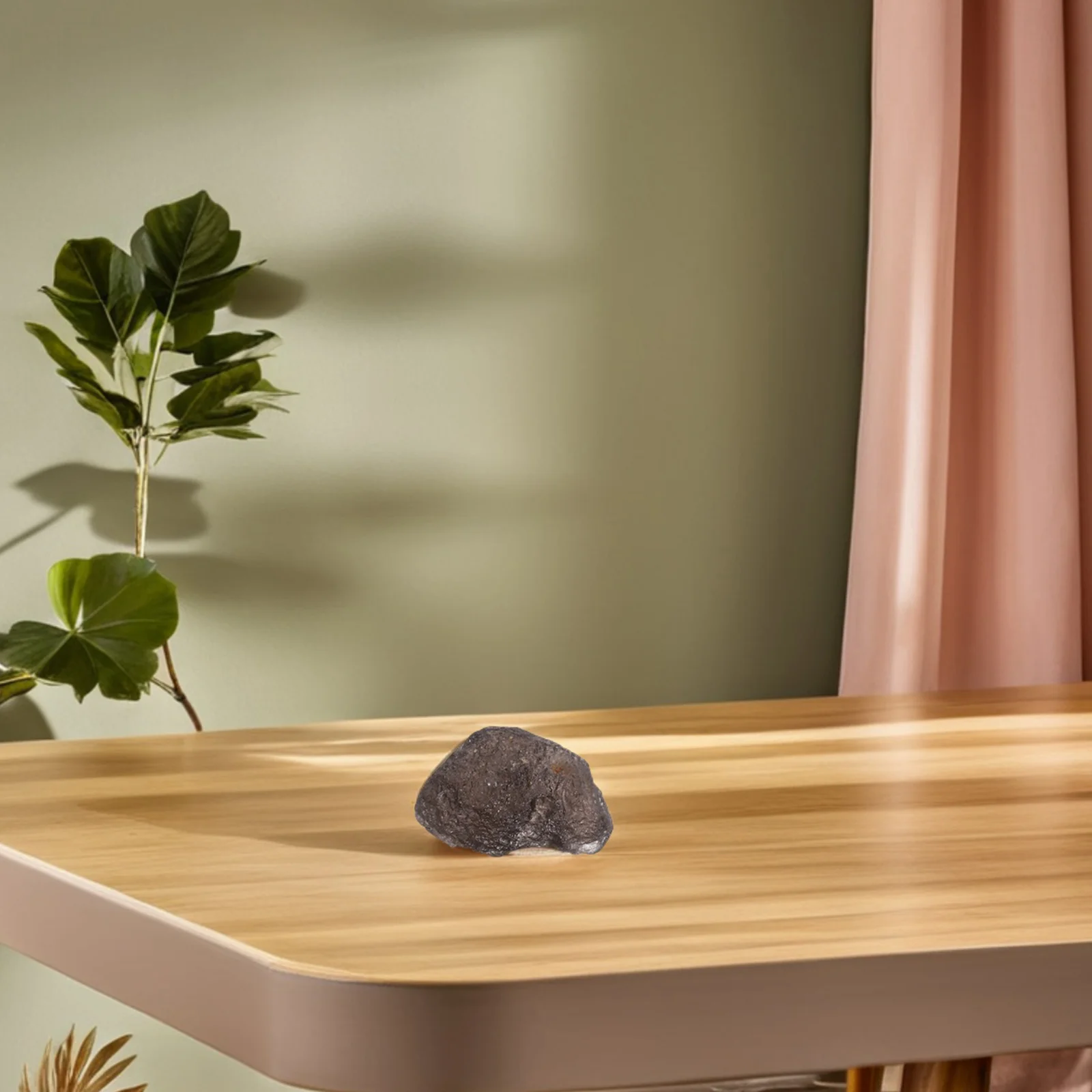 

Raw Irregular Meteorite Stone Specimen Science Teaching Sample Glass Meteorite Rock Collection Space Gift Crystal Stones